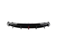 Difusor De Parachoques Trasero De Coche para Tesla para Model 3 para Highland 2024 2025 Difusor Parachoques Trasero con Luz Piloto LED Protector Ajuste(Matte Black)