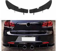 Difusor de Parachoques Trasero De Coche para V-W Golf 6 VII R20 2010-2013, ABS Anticolisión Spoiler Labio Diffuser Placa de Alerón Divisor Accesorios