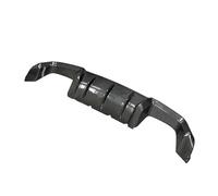Difusor de parachoques trasero de fibra de carbono for coche, placa de alerón, divisor de escape de maletero, Compatible con BMW F87 M2 Coupe de 2 puertas 2016-2017