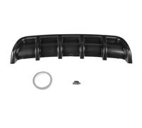 Difusor De Parachoques Trasero Difusor De Alerón Aleta Tiburón Para Parachoques Trasero Coche Universal Negro (negro)(Negro)