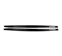 Difusor de Parachoques Trasero Labio De Extensión Falda Lateral Estilo AC Para Serie 4 G22 G23 2020-Pr Fibra Carbono(Glossly black)