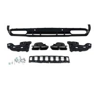 Difusor De Parachoques Trasero Para Benz C205 C300 C43 C63 Estilo Para AMG Con Punta Silenciador Años 2015 A 2018 Difusor Trasero