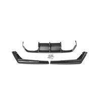 Difusor De Parachoques Trasero para F80 M3 F82 F83 M4 2015-2020 Protector De Labio Divisor con Aspecto De Fibra De Carbono FIXCOR(Carbon Fiber Look)