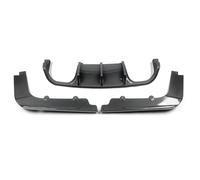 Difusor De Parachoques Trasero Para Serie 3 E92 Coupé E93 Convertible M3 2008-2013 Difusor Trasero Fibra Carbono Parachoques Coche Alerón(Carbon look)