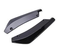 Difusor de Parachoques Trasero para Subaru Impreza WRX STI, alerón Envolvente, faldón de Guardabarros Lateral, Protector de Labio Parachoques Anticolisión Accesorios(Black)