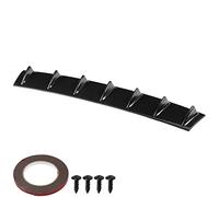 Difusor de Parachoques Trasero, Universal Coche Parachoques Trasero Chasis Sharks Fin Spoiler Wing Lip Difusor ABS Coche Parachoques Trasero Spoiler Anti Scratch Divisor de Parachoques Trasero(L)