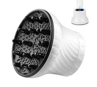 Difusor de pelo, portátil, universal, de secado rápido, , | Difusor de secador de pelo rizado para boquilla de 3,48 a 8 cm, para el hogar, salón, spa, peluquería, dormitorio, hotel
