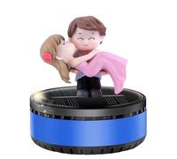 Difusor de perfume automóviles: Ambientador figuras creativo, aromaterapia giratoria, clip compacto duradero, elegante decoración interior | fragancia automóviles para la eliminación del