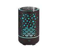 Difusor de perfume para ambiente | Humidificador aromático por ultrasonidos automático - Mini humidificador aromático con luz - Para apartamento, dormitorio, salón, baño, oficina, guardería