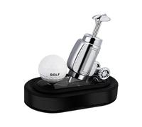 Difusor de perfume para automóvil, ambientador giratorio de pelota de golf, elementos de golf, decoración de perfume para automóvil pequeño, sedán, camión, caravana