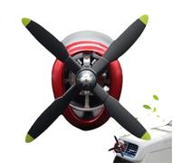 Difusor de perfume para automóvil: modelo de avión P47, clip de ventilación ambientador de hélice, construcción duradera de ABS, a mar | Decoración realista de fragancia de avión