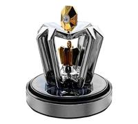 Difusor de perfume para automóviles, ambientador de perfume para automóviles - Eliminador de olores de corona rotativo con energía solar | Ambientador de larga duración, decoración del hogar del