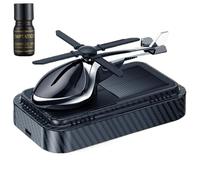 Difusor de perfume para coche, ambientador solar para coche | Ambientador de perfume para coche en forma de helicóptero - Perfume de coche de lujo, decoraciones de salpicadero, decoración