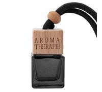 Difusor de perfume para coche, botella de recargable de 8 ml, ambientador colgante con tapa de madera, depósito vacío de aromático, para decoración interior de espejo retrovisor de