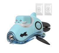 Difusor de perfume para coche, difusor de perfume para coche, forma de hélice rotatoria, salida de aire aromaterapia, decoración creativa multifuncional con 2 pastillas aromáticas para coche