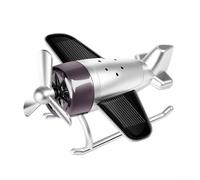 Difusor de perfume solar de coche estilo hélice único para una frescura duradera en tu espacio (plata)