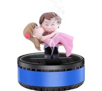 Difusor de perfume solar para coche, ambientador de coche con forma de abrazo, difusor de aroma solar, ambientador de coche, accesorios para el interior del coche