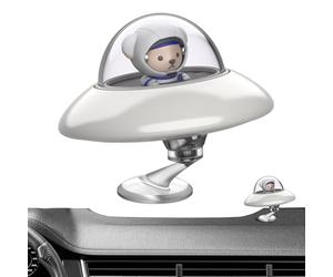 Difusor De s Para Coche Con De Nave Espacial | Difusor De Para Interior Del Automóvil - Decoración Multipropósito Para Salpicadero Perfumante Para Familia Compañeros Y Parejas