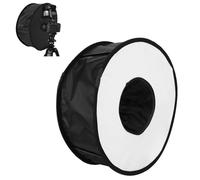 Difusor de softbox de Flash Redondo, Campana de lámpara de luz Macro de Anillo magnético colapsible Universal