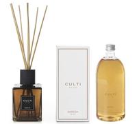 Difusor de varillas 500 ml Decor con recarga 1000 ml - Ambientador elegante - Culti Milano - Duración 6 meses cobertura 30 m² - Diseño refinado y fragancia de lujo (roblea)