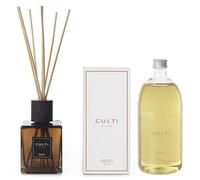 Difusor de varillas 500 ml Decor con recarga 1000 ml - Ambientador elegante - Culti Milano - Duración 6 meses cobertura 30 m² - Diseño refinado y fragancia de lujo (fuego)