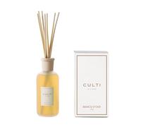 Difusor de varillas estilo de 250 ml | Culti Milano | Fragancia Bianco D'OUD frambuesa, incienso, rosa centifolia, oud - Duración 3 meses - Metratura 10 m²