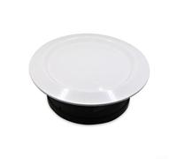 Difusor de ventilación de aire ajustable ABS, salida de aire circular de 75 mm/100 mm/150 mm/200 mm con rejilla para techo o pared (75 mm)