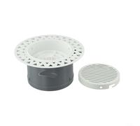 Difusor de ventilación de aire para instalación en techo, cubierta redonda para sistemas de ventilación de 75 mm y 100 mm (100 mm)