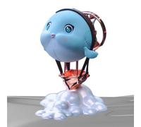 Difusor de ventilación de coche, bonito perfume magnético de para salida de aire para coche, hélice giratoria, delicada caricatura, nube, ballena, piloto, ambientadores para automóviles