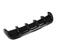 Difusor del Parachoques Trasero del Coche, difusor del alerón de la Aleta de tiburón del Parachoques Trasero del Coche del ABS Negro Universal(Fibra de Carbon)