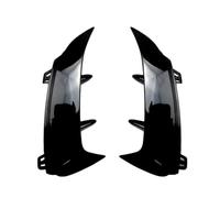 Difusor del Parachoques Trasero para Benz para CLA W177 Hatchback A45 A35 A180 A200 A220 para AMG 2019 Alerón Parachoques Trasero Canard Lateral Ventilación Aire(HB Black)