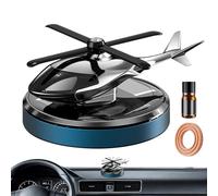 Difusor del tablero solar: fragancia del helicóptero, rotador de perfume | Dispositivo de ambientador de flujo de aire del automóvil, diseño de luz solar para uso de ventilación de cabina, pieza de de