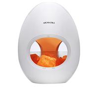 Difusor Eléctrico Ultrasónico con Roca de Sal y Luz LED - 250ml/6 Horas - Lámpara de Sal del Himalaya y Difusor Ultrasónico de Aceites Esenciales - Difusor de Aroma - Humidificador y Ionizador