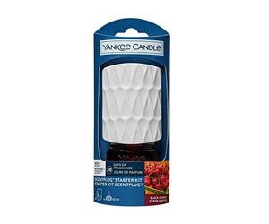 Difusor eléctrico Yankee Candle ScentPlug Organic Pattern para enchufe y recarga Black Cherry.