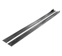 Difusor Faldón Lateral Faldón Lateral para Coche 8 Unidades 2 M/22 M Extensión Placa Basculante Separador Labios Parachoques Escalón(Carbon Fiber-2m)