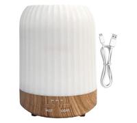 Difusor Humidificador de Terapia | Máquina de con Luz Ambiental de 3 Modos y Temporizador - Nebulizador de 250ml para Dormitorio | para Salón Dormitorio Apartamento Hogar Oficina Hotel Baño