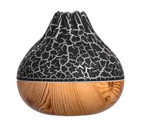 Difusor humidificador Volcano, difusores de llama simulada de 2 modos, luz ambiental RGB, humidificador silencioso de niebla de fuego, purificador de aire para relajación y mejora del estado de ánimo