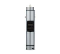 Difusor inteligente de carga de coche, tabletas aromáticas incluidas, doble puerto USB, ambientador de aluminio de larga duración