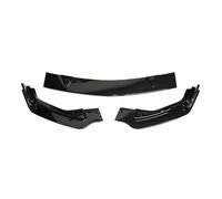 Difusor Labio Parachoques Trasero para Infiniti para Q50 2014-2017 Parachoques Delantero Automático Alerón Spiltter Difusor Trasero Posterior(Gloss Black-Front)