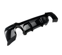 Difusor los alerón para E92 E93 328i 335i Coupe/Pieza de Coche 2007-2013 Labio para difusor Parachoques Trasero(Glossly Black)