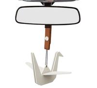 Difusor para coche, colgante de aromaterapia para coche, grúas de papel, adorno de perfume, accesorios para el interior del coche, ambientadores de coche de larga duración