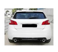 Difusor Parachoques Trasero Coche Para Peugeot 308 Difusor Parachoques Trasero Kit Carrocería Deflector Divisor(Model 2 2013-2021)