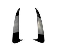 Difusor Parachoques Trasero para Benz Clase C W205 4 Puertas C43 C63 para AMG 2014 2015 2016 2017 2018 2019 Alerón Parachoques Trasero Divisor Lateral Canard(Glossy Black)