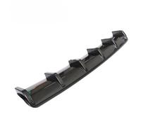 Difusor Parachoques Trasero para Mitsubishi para Lancer para EVO X 9 8 Coche Lateral de Parachoques difusor alerón Divisor Shark 6 Aletas Kit carrocería(Carbon Fiber Look)