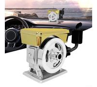 Difusor purificador de coche con panel solar y motor giratorio estético para mejorar el aire (Osmanthus)