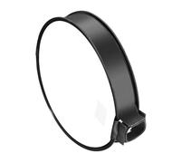Difusor Reflector de Luz de Cámara 40cm Plegable de Poliéster Negro | 1 Juego, para Fotografía Lámpara, Mejora Textura Visual, Uso Múltiple, Formato Portátil