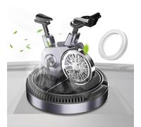 Difusor solar de aromaterapia para automóviles, ambientador solar para automóviles,Forma de ciclismo del difusor de perfume automotriz - Ornamento de perfume interior del del motor para cámara