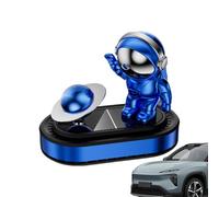 Difusor solar del ambientador del coche,Ambientador del coche con energía solar - Difusor de Perfume Astronauta para Coches | terapia para coche giratoria, difusor de perfume para camiones, decoración
