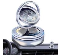 Difusor solar para coche - Ambientador de coche con , aromaterapia automática de perfume, difusor solar | Elegante decoración de coche, ambientador interior para fragancia fresca, eliminador de