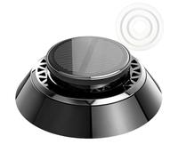 Difusor solar para coche, ambientador solar para coche, aceite de aromaterapia solar, ambientador giratorio con fragancia natural, respetuoso con el medio ambiente, materiales seguros y fácil